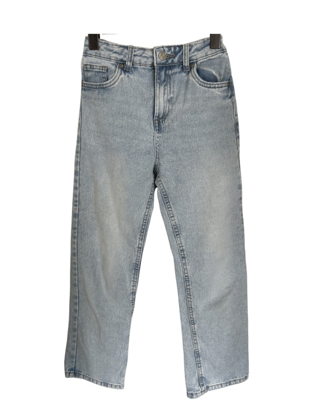 Men's Straight Jeans in Light Blue Wash - Classic Everyday Fit